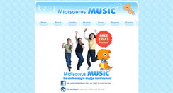 Desktop Screenshot of midisaurus.com